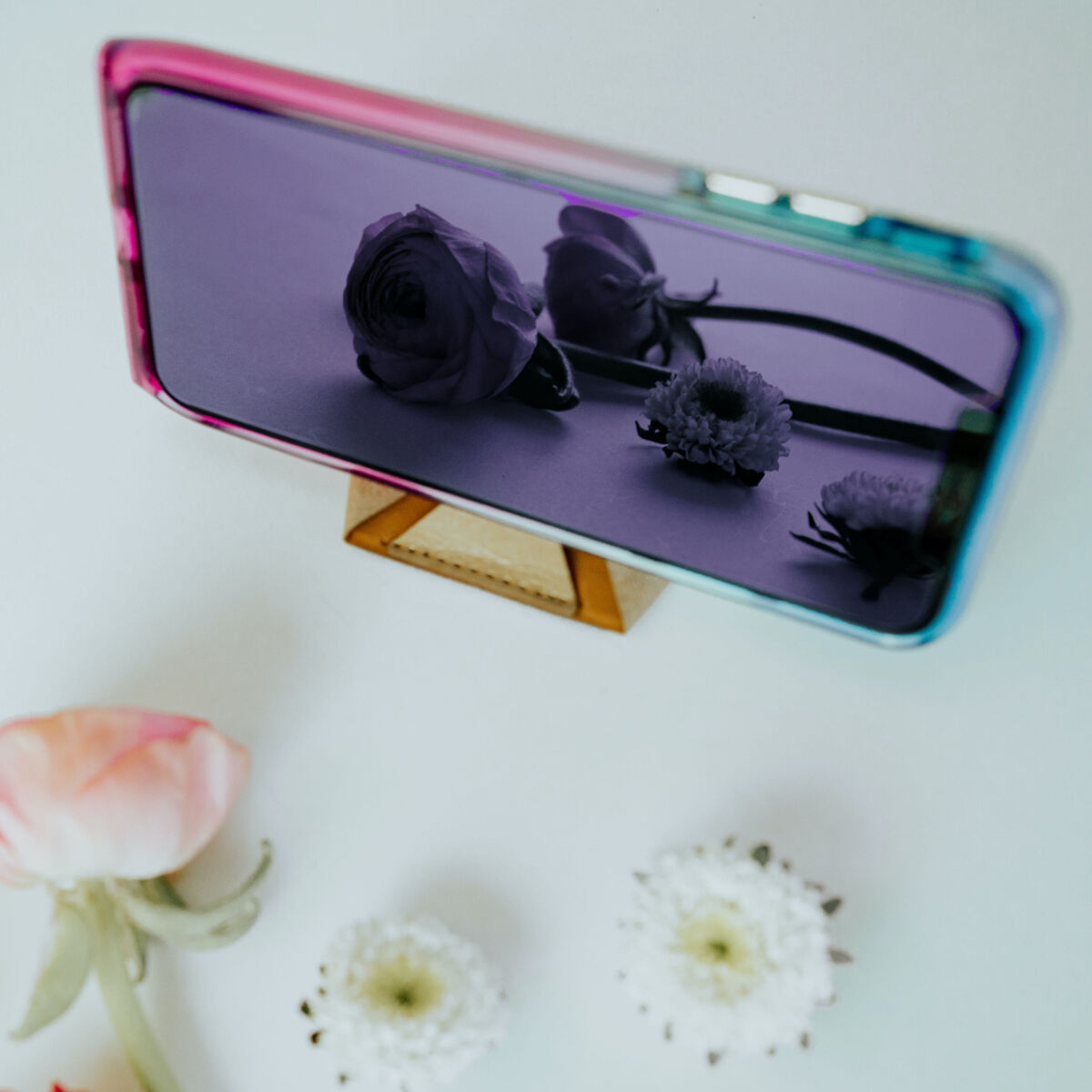 Mirror Glass - Dusk (Blue/Purple) - Apple iPhone 12 Mini